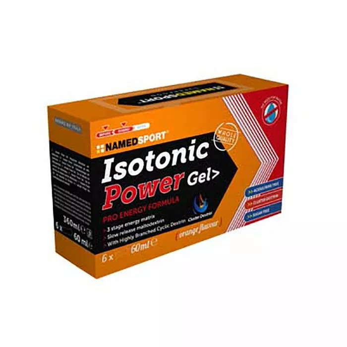 Gel Isotonique NamedSport Power Orange 60ml 3 Gel Isotonique NamedSport Power Orange 60ml