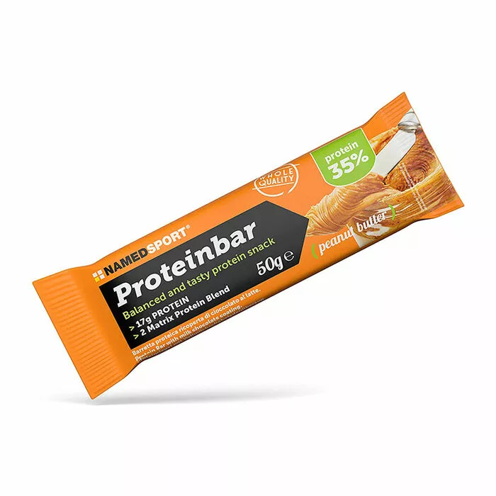 Barre NamedSport ProteinBar Beurre Cacahuète 50g 2 Barre NamedSport ProteinBar Beurre Cacahuète 50g