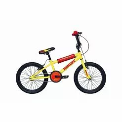Vélo BMX Kick Enfant 18 Pouces Jaune