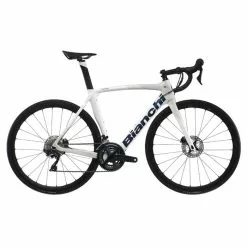 Vélo Route Bianchi Oltre XR3 Ultegra Di2 2x12V Frozen Blanc