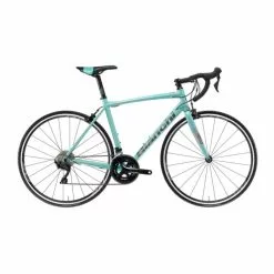 Vélo Route Bianchi Nirone 7 Vert Céleste 105 Shimano