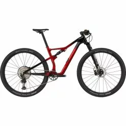 VTT Tout Suspendu Cannondale Scalpel Carbon 3 Candy Red