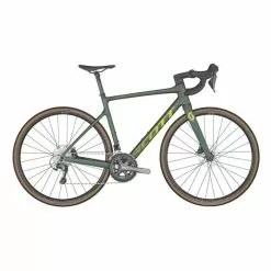 Vélo Route Scott Addict 40 Vert Foncé/Jaune -Vélos Soldes scottaddict40vertfonc 700x700 2