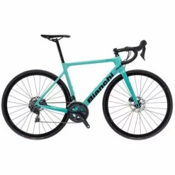 Vélo Route Bianchi Sprint 105 Disc Vert Céleste