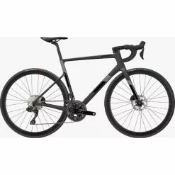 Vélo Route Cannondale SuperSix Evo Carbon Disc 105 Di2 Matt Black 2023